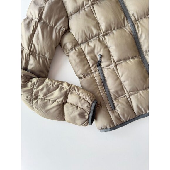 EDDIE BAUER First Ascent Downlight Green Down Filled Puffer Jacket Coat, Size S - Picture 8 of 16